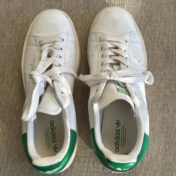 Adidas stan smith green and white size 8 - Picture 1 of 12